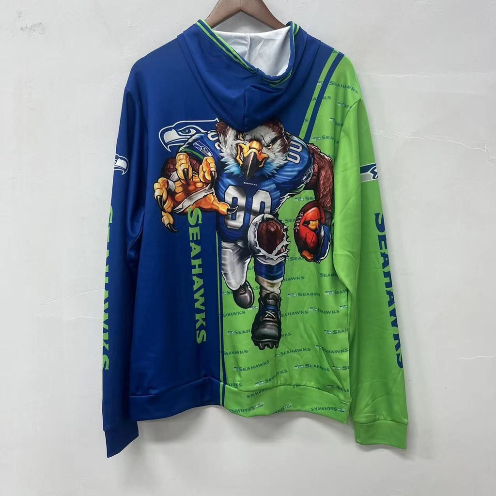 Seattle Seahawks lightweight hoodie Animated graphics product image 2