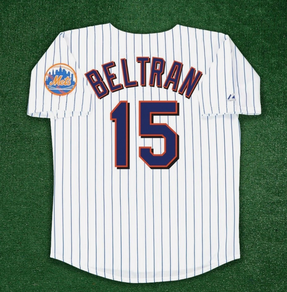 Carlos Beltran New York Mets Official MLB Majestic Jersey product image 1