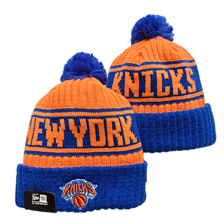 New York Knicks Official NBA Era winter Hat with Pom product image 1