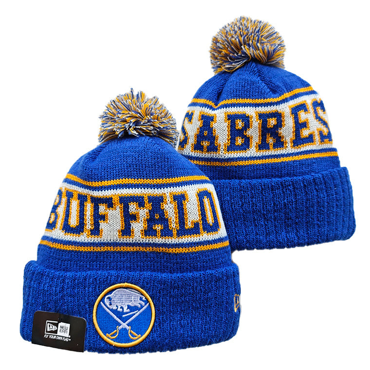 Buffalo Sabres NHL New Era winter Hat with Pom product image 1
