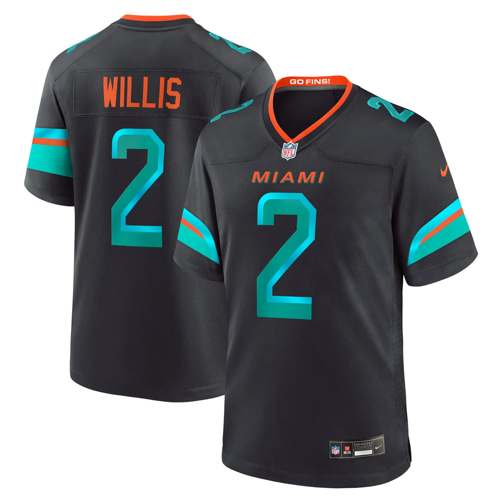 Malik Willis Miami Dolphins Official NFL Nike Rivalries product image 1