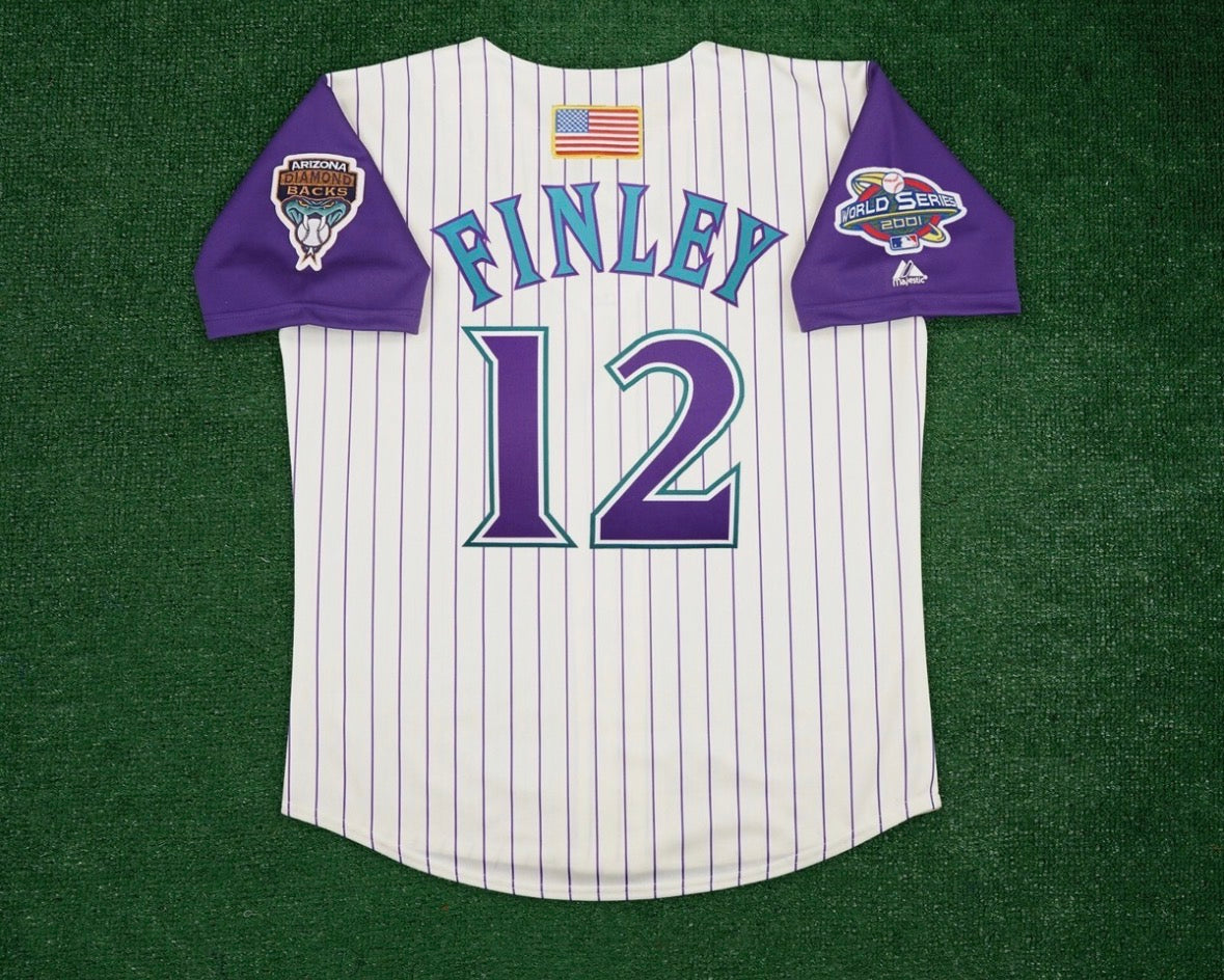 Steve Finley Arizona Diamondbacks 2001 World Series product image 1