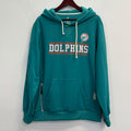 Miami Dolphins official NFL retro logo hoodie product image 1