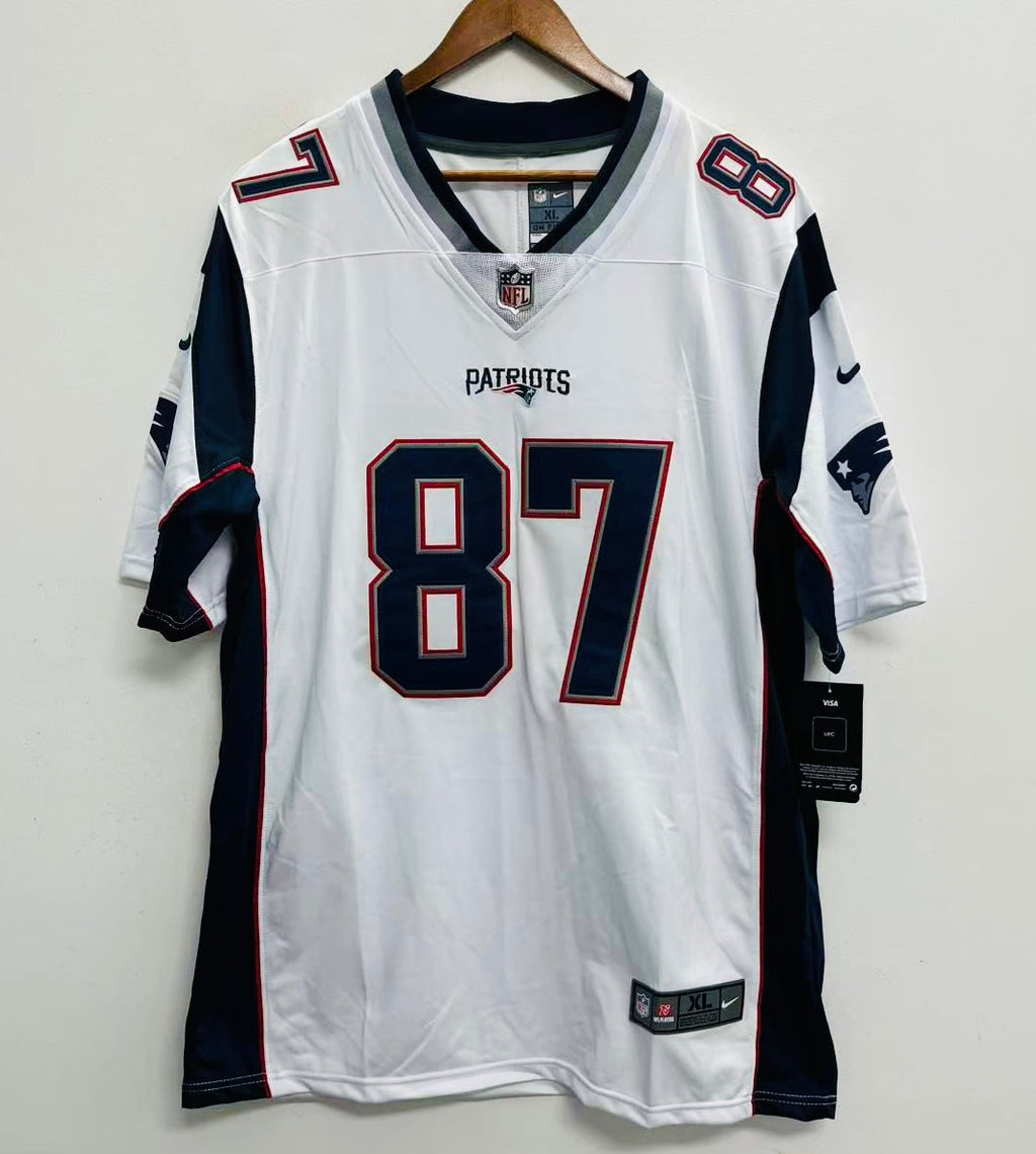 Rob Gronkowski New England Patriots NFL Nike Jersey White product image 2