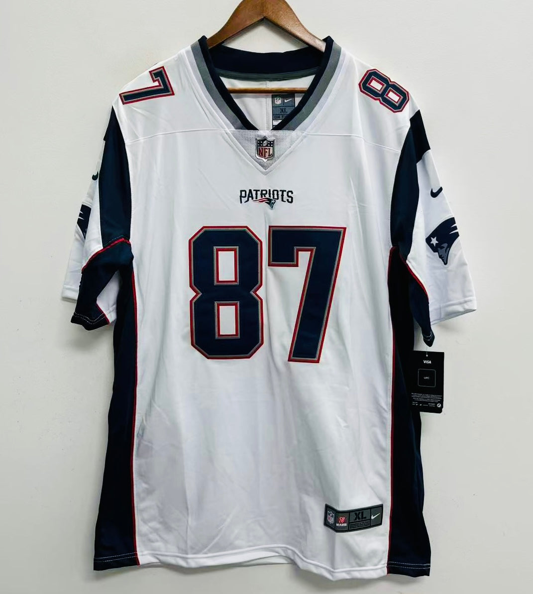 Rob Gronkowski New England Patriots NFL Nike Jersey White product image 2