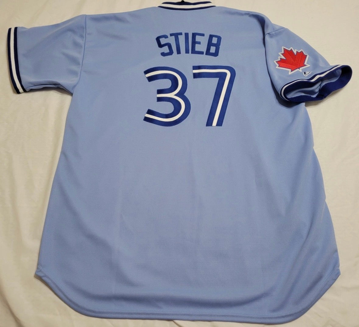 Dave Stieb Toronto Blue Jays Official MLB Majestic Jersey product image 1