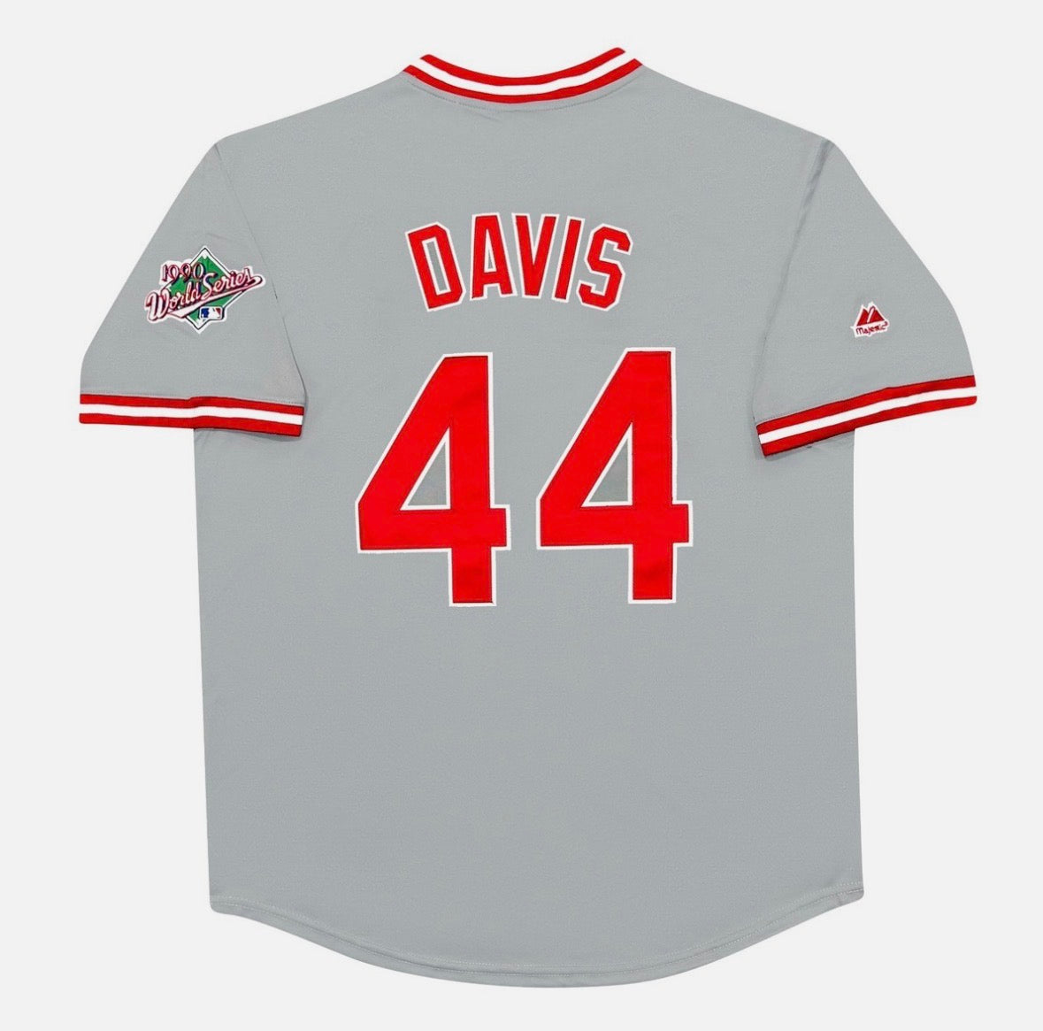 Eric Davis 1990 World Series Cincinnati Reds Official MLB product image 1