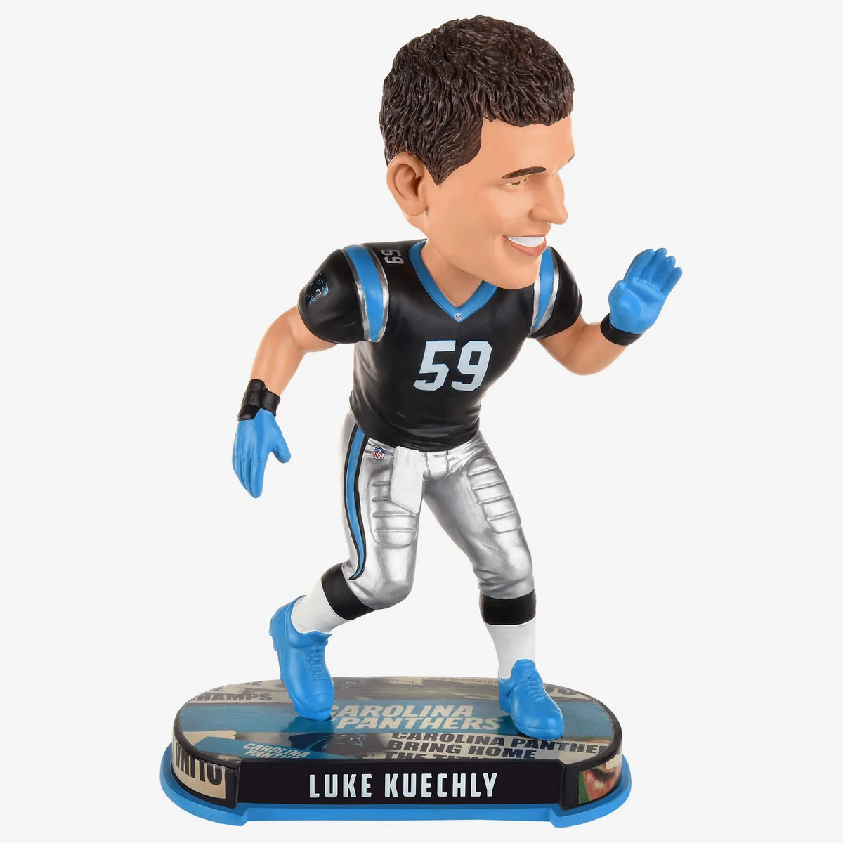 Luke Kuechly Carolina Panthers Bobblehead Forever product image 1