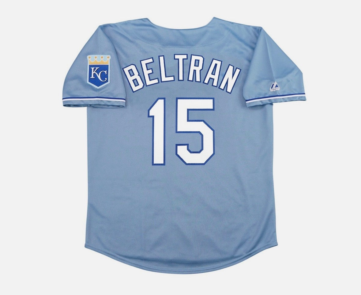 Carlos Beltran Kansas City Royals Official MLB Majestic product image 1