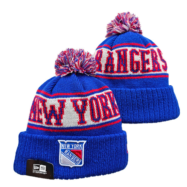 New York Rangers NHL Era winter Hat with Pom product image 1