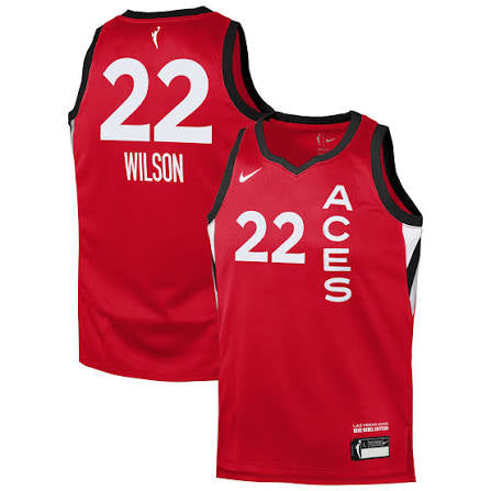 A’ja Wilson Las Vegas Aces Official WNBA Nike Alternate product image 1