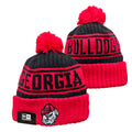 Georgia Bulldogs NCAA New Era winter Hat with Pom product image 1