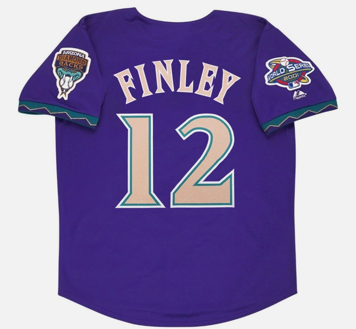 Steve Finley Arizona Diamondbacks 2001 World Series product image 1