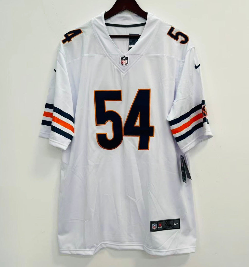 Brian Urlacher Chicago Bears Official NFL Nike Jersey White product image 2