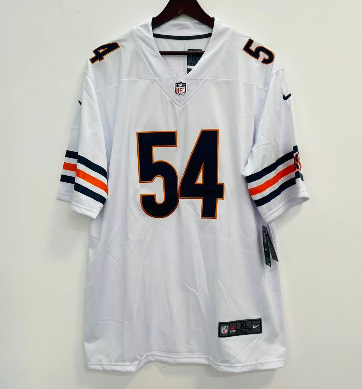 Brian Urlacher Chicago Bears Official NFL Nike Jersey White product image 2