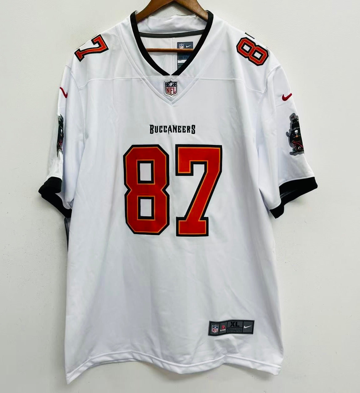 Rob Gronkowski Tampa Bay Buccaneers NFL NIKE Jersey white product image 2