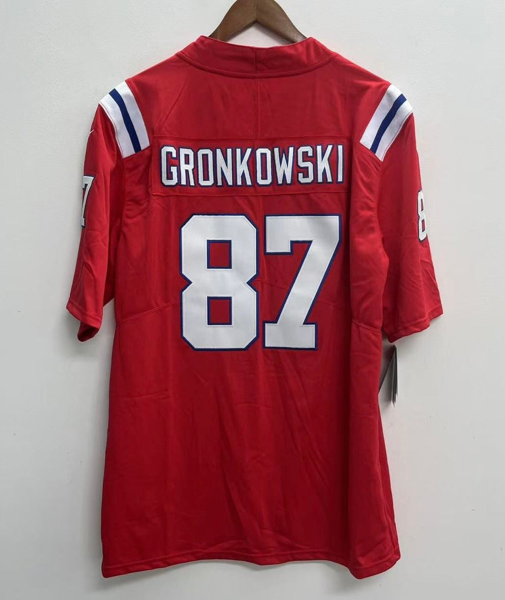Rob Gronkowski New England Patriots NFL Nike Jersey red product image 1