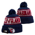Cleveland Guardians MLB New Era winter Hat with Pom product image 1