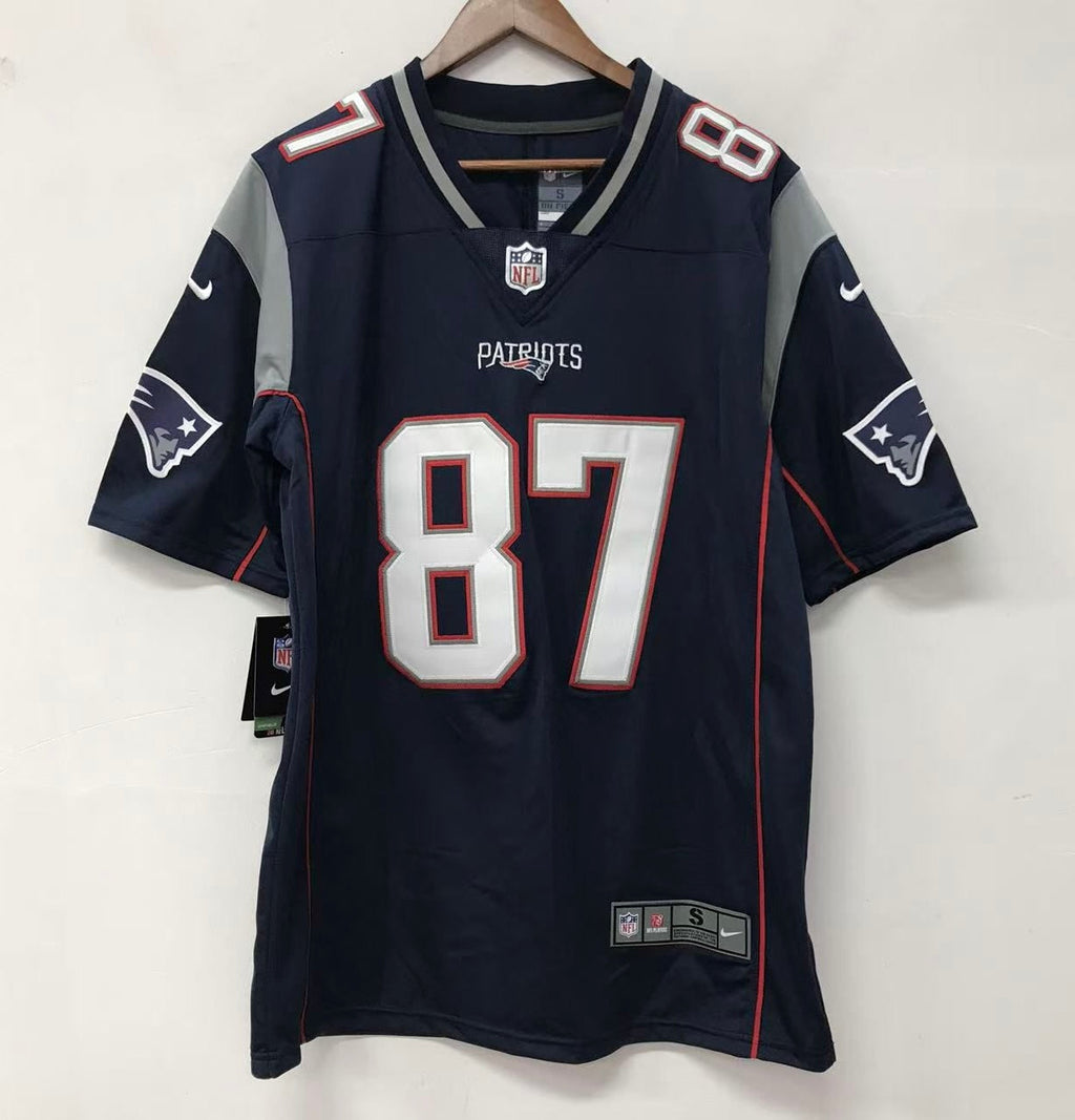 Rob Gronkowski New England Patriots NFL Nike Jersey Blue product image 2
