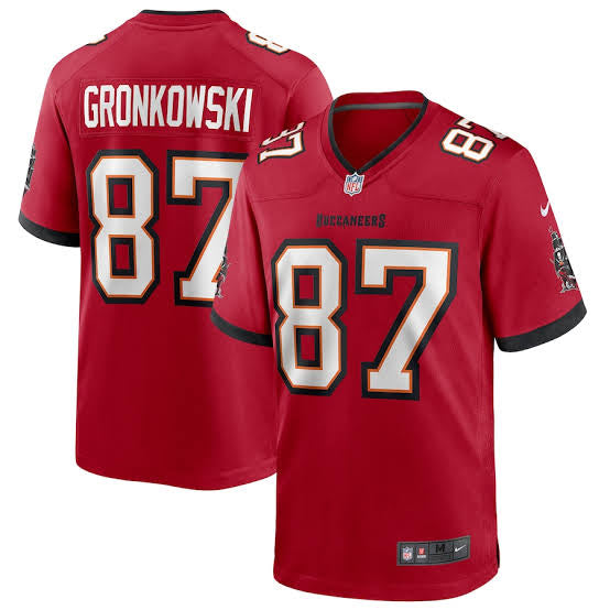 Rob Gronkowski Tampa Bay Buccaneers NFL NIKE Jersey red product image 1