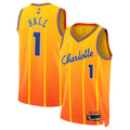 LaMelo Ball Charlotte Hornets Jordan brand Jersey Orange product image 1