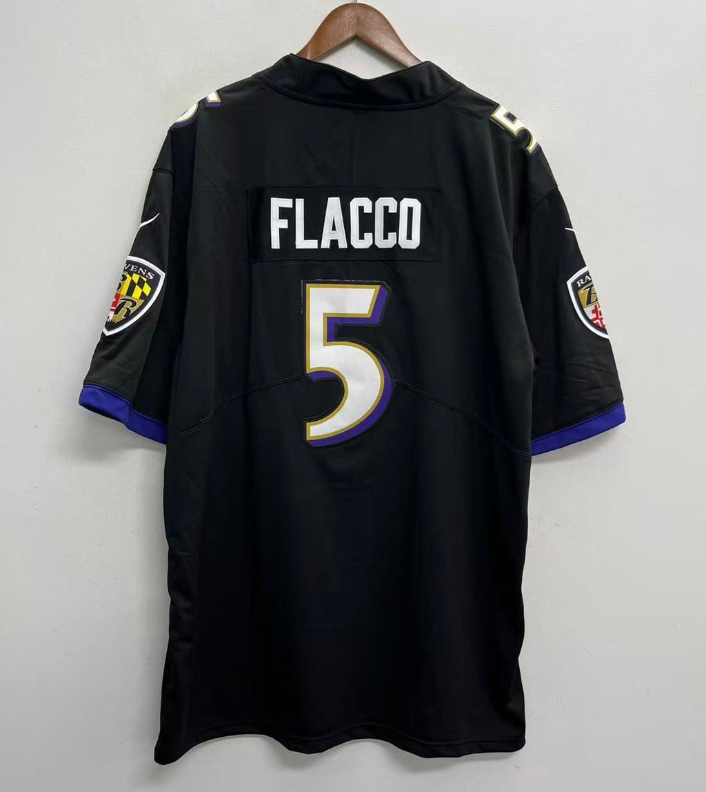 Joe Flacco Baltimore Ravens Official NFL Jersey Nike Black product image 1