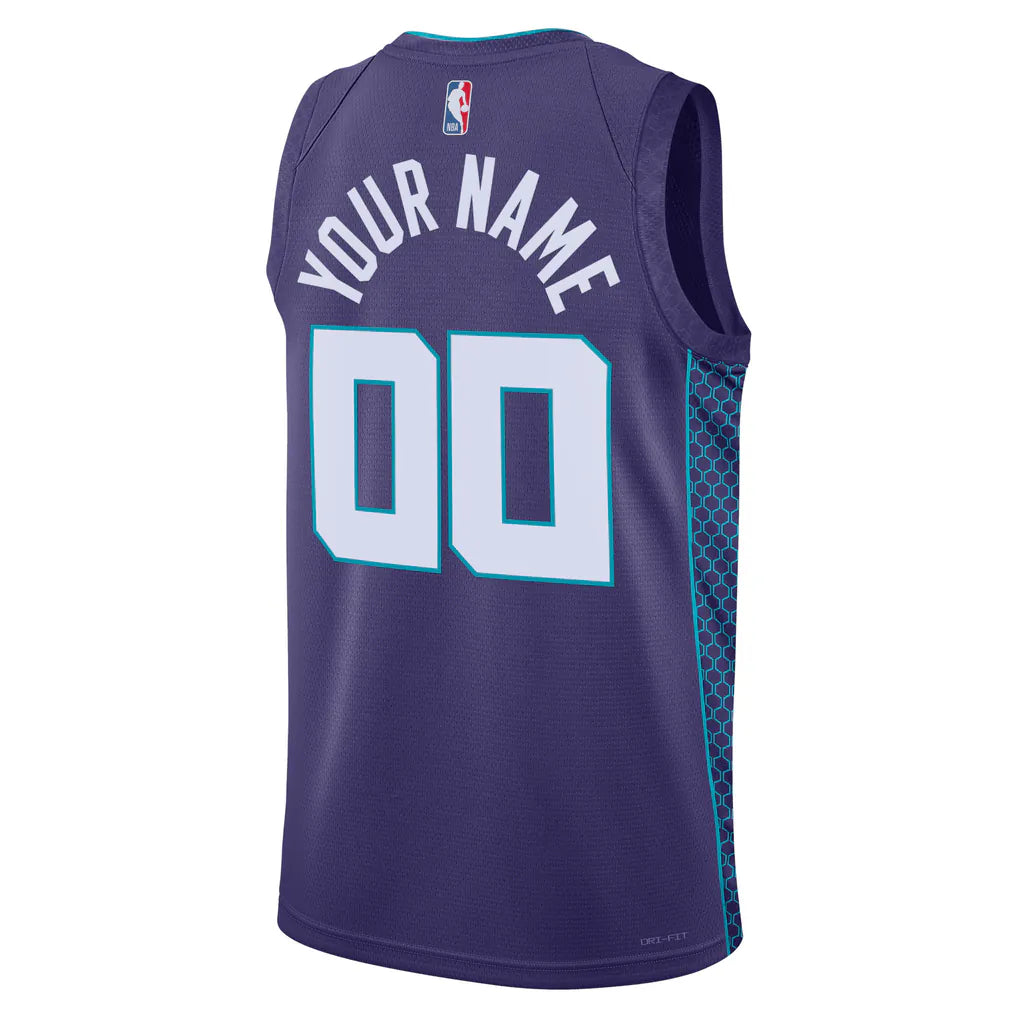 Choose Any NAME and NUMBER customized Charlotte Hornets product image 1