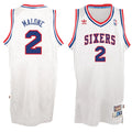 Moses Malone Philadelphia 76ers Official NBA Adidas Jersey product image 1