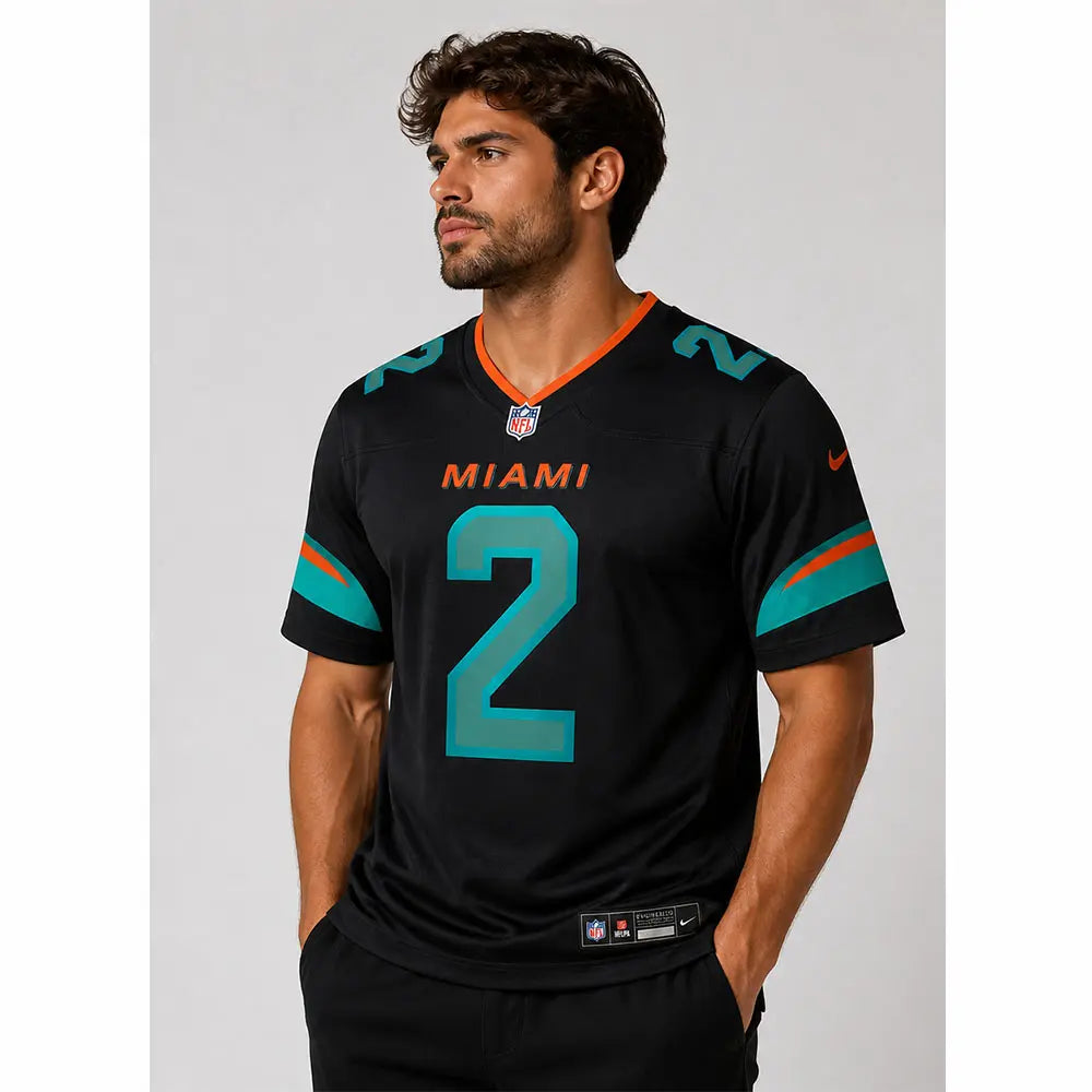 Malik Willis Miami Dolphins Official NFL Nike Rivalries product image 5