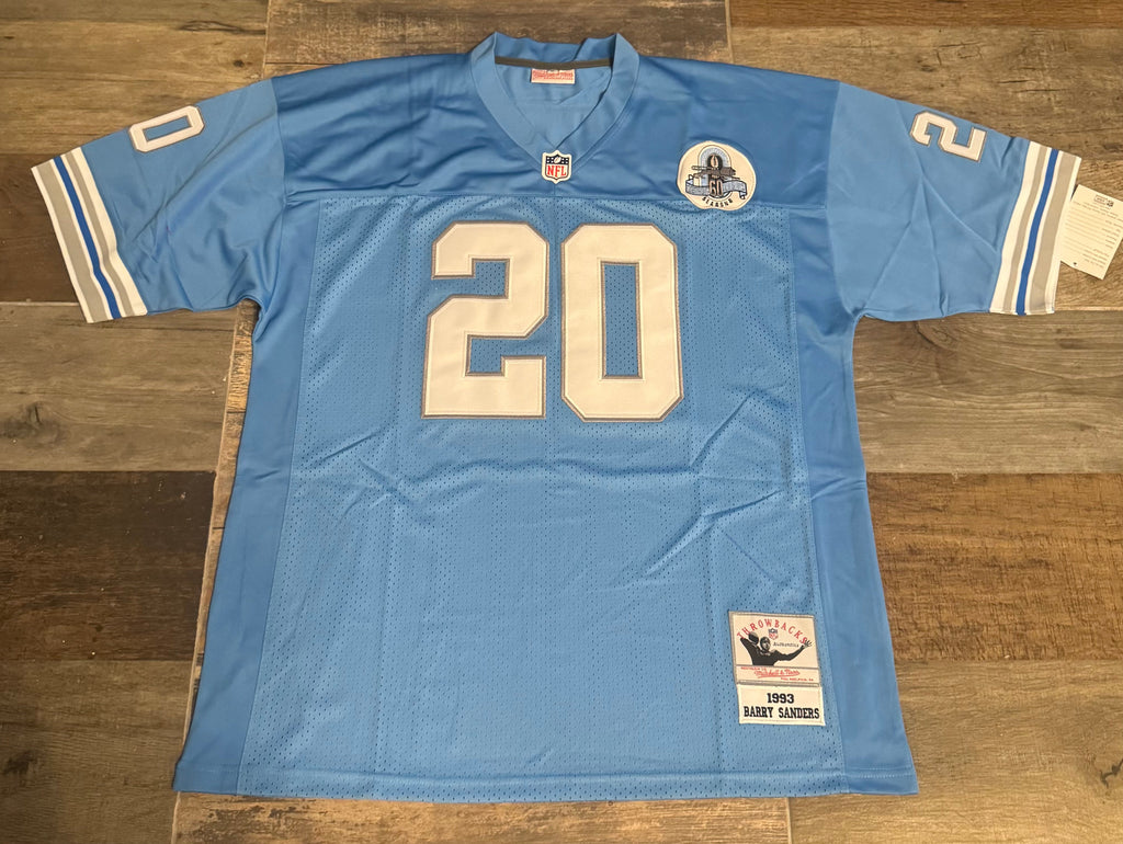 Barry Sanders autographed Detroit Lions Mitchell & Ness product image 3