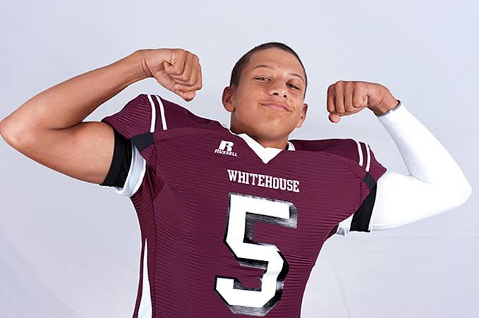 Patrick Mahomes Whitehouse Texas High School Jersey product image 2