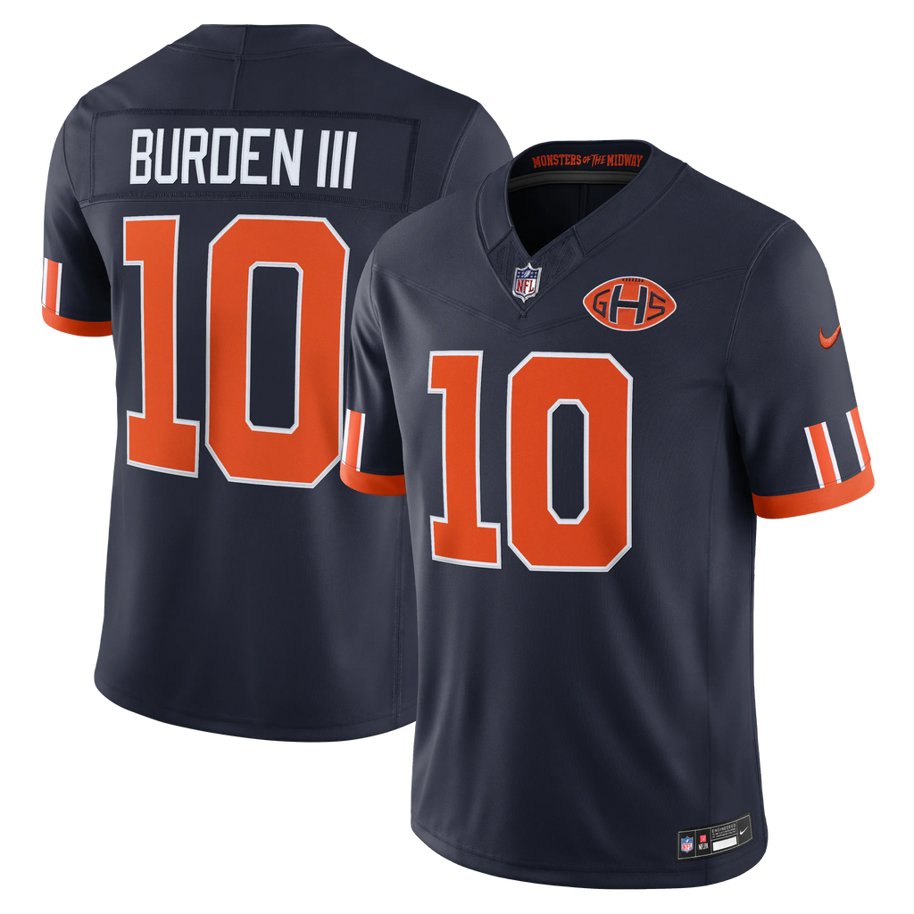 Luther Burden III Chicago Bears official NFL Nike Rivalries product image 1
