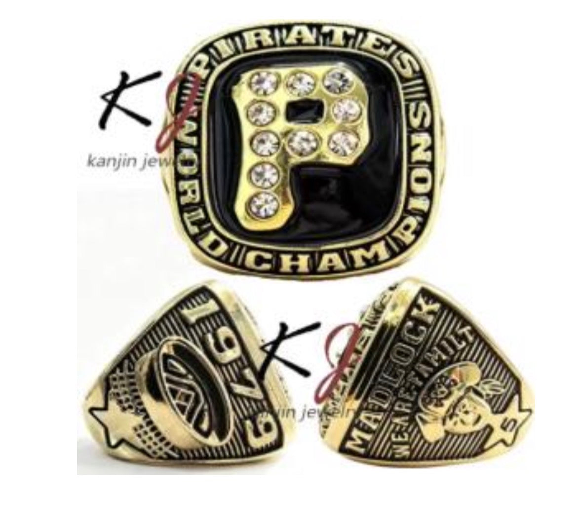 Pittsburgh Pirates Bill Madlock 1979 Official MLB World product image 1