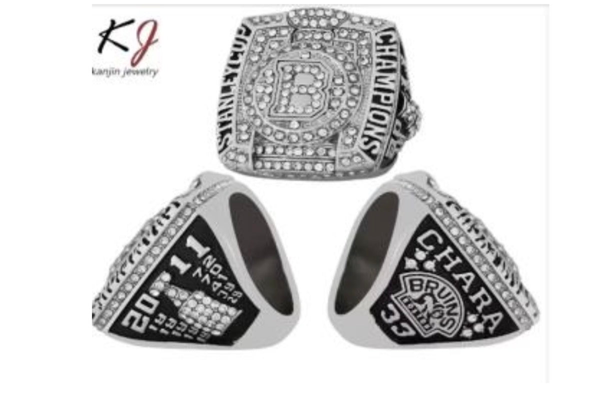Zdeno Chara Boston Bruins 2011 replica NHL Championship ring product image 1