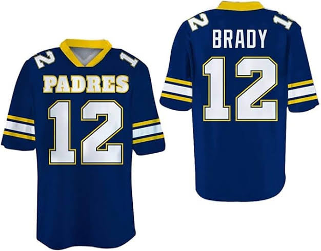 Tom Brady Junípero Serra San Mateo CA High School Jersey product image 1