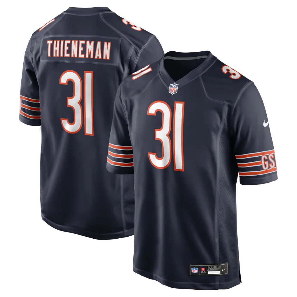 Dillon Thieneman Chicago Bears official NFL Nike Jersey product image 1