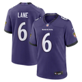 Men's Baltimore Ravens Ja'Kobi Lane Nike Purple Team Game product image 1