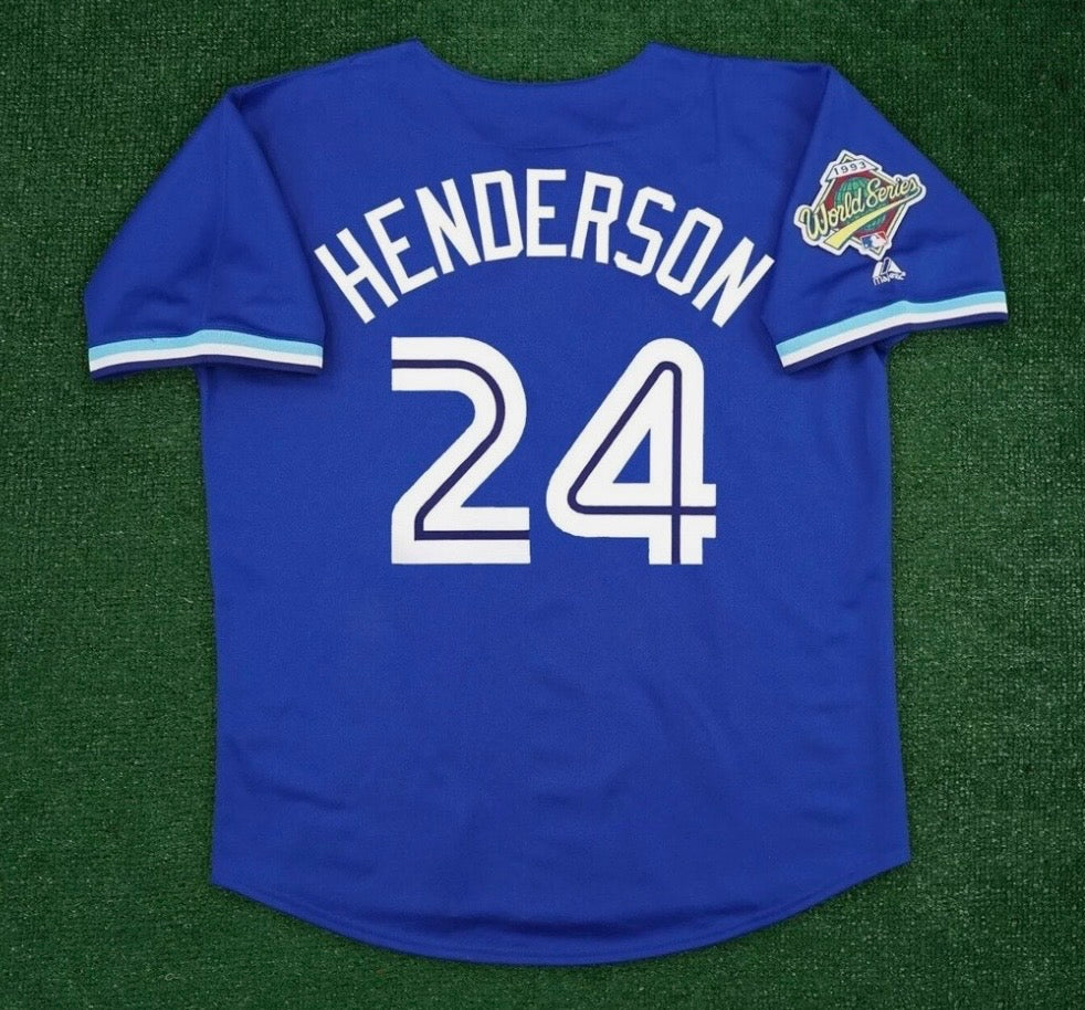 Rickey Henderson Toronto Blue Jays 1993 World Series product image 1