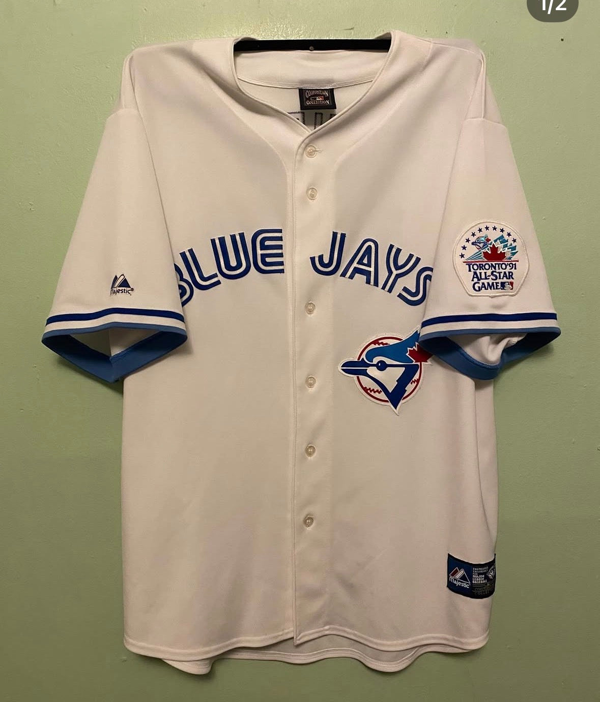Dave Stieb Toronto Blue Jays Official MLB Majestic Jersey product image 2
