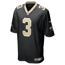 New Orleans Saints Nike Home Game Jersey - Black - Travis product image 3