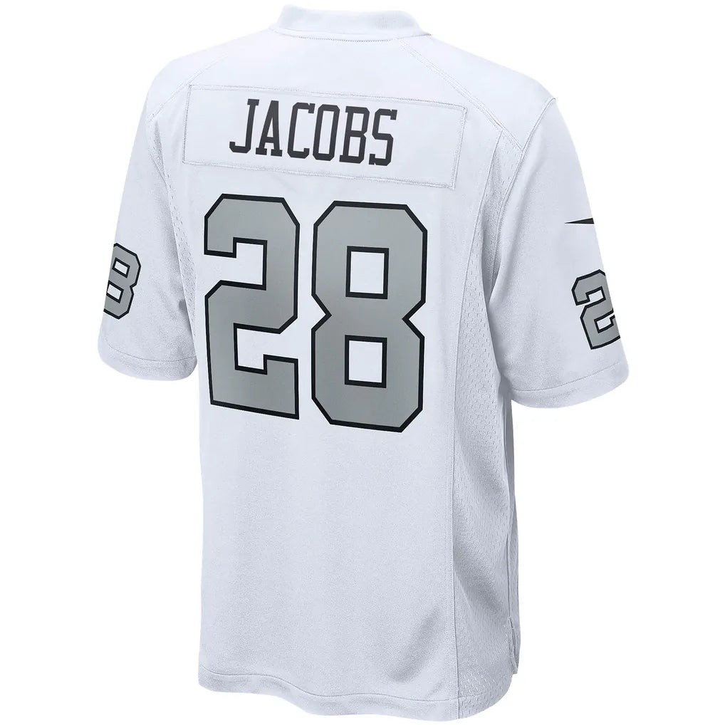 Josh Jacobs Oakland Raiders #28 Official NFL Nike Jersey product image 2