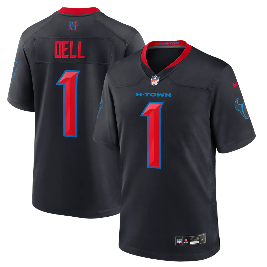 Tank Dell YOUTH KIDS Houston Texans Official NFL Nike Jersey product image 1