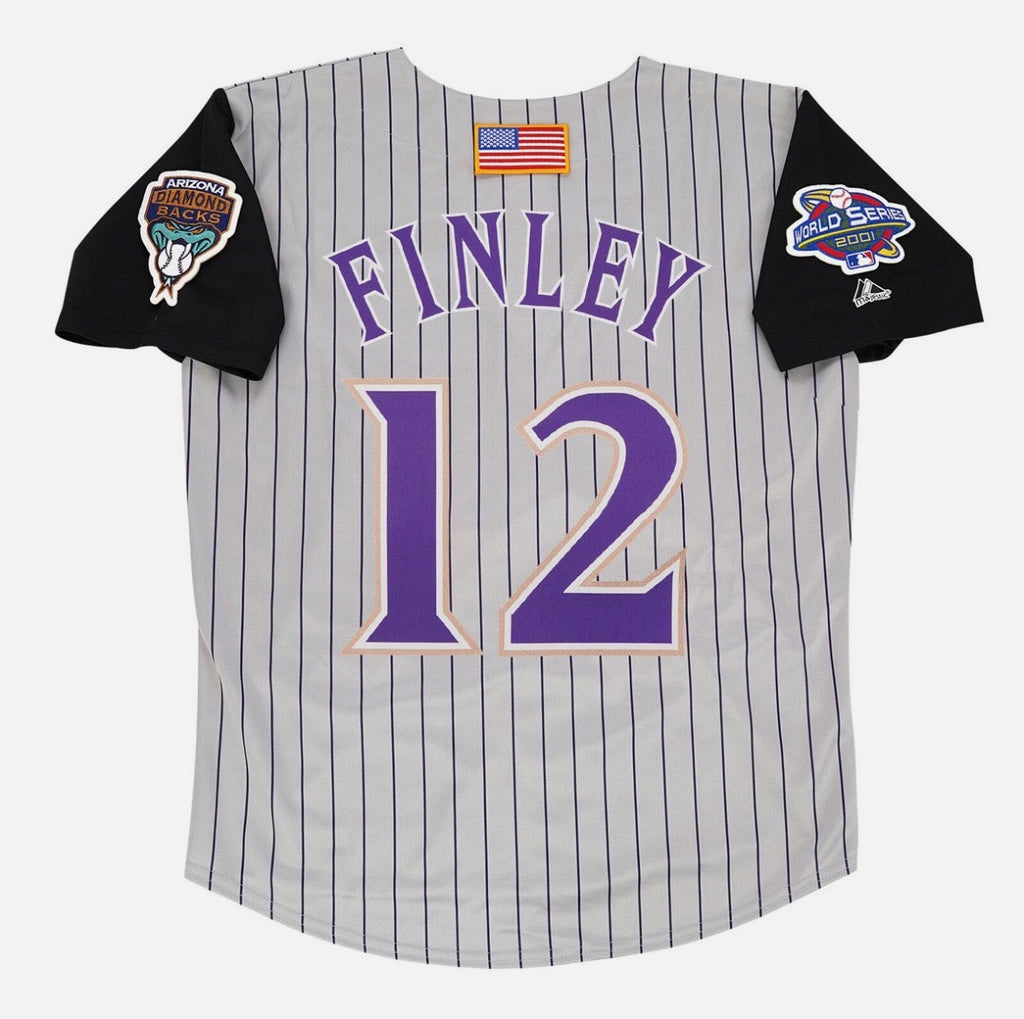 Steve Finley Arizona Diamondbacks 2001 World Series product image 1