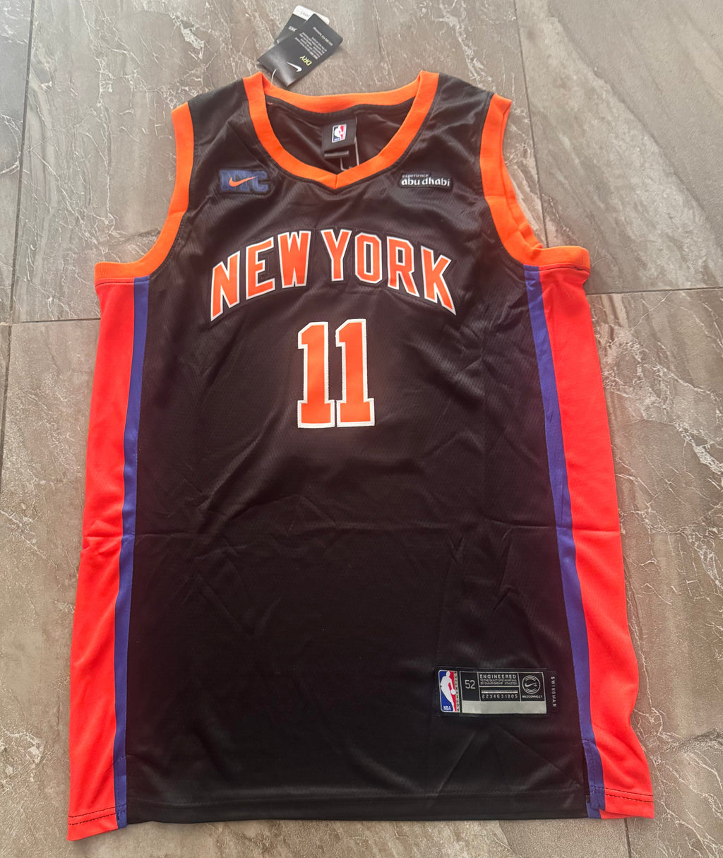 Jalen Brunson New York Knicks autographed Official NBA Nike product image 2