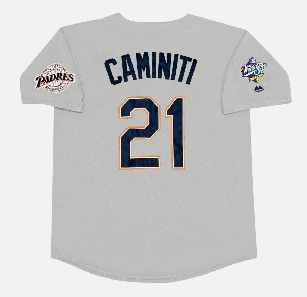 Ken Caminiti San Diego Padres Official MLB Majestic 1998 product image 1