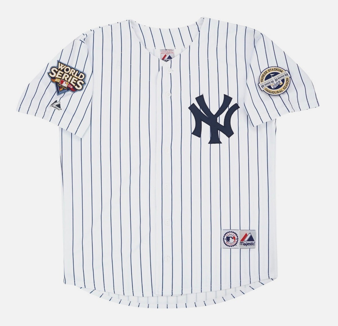 CC Sabathia 2009 New York Yankees World Series White Home product image 2