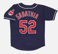 CC Sabathia Cleveland Indians Alt Navy Jersey w/ Team Patch product image 1