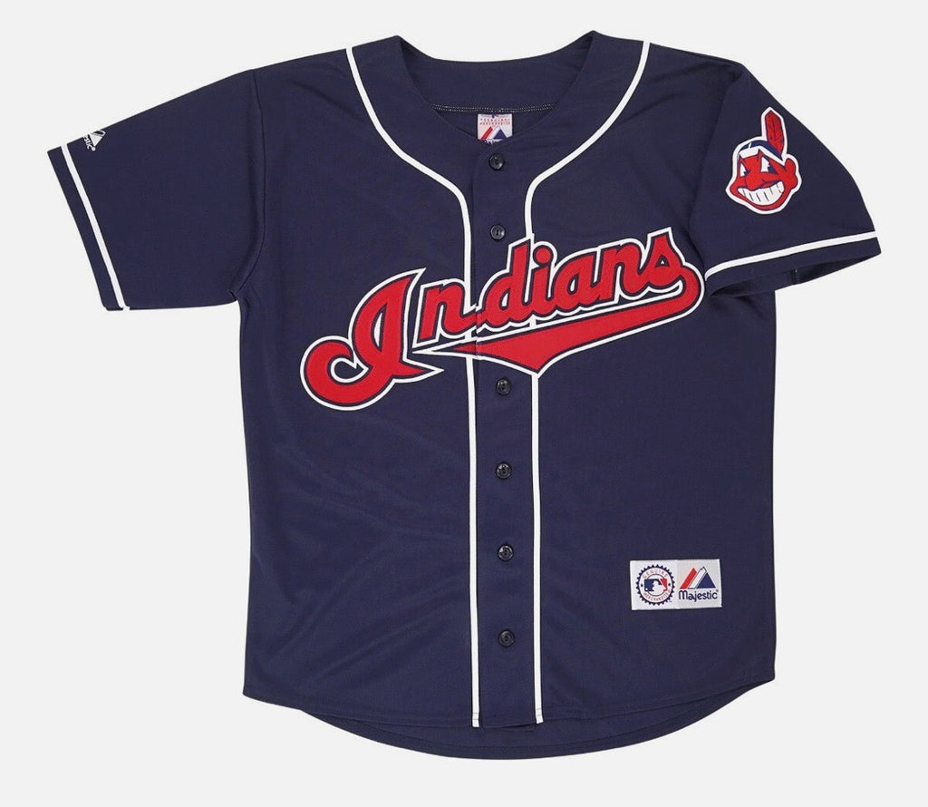 CC Sabathia Cleveland Indians Alt Navy Jersey w/ Team Patch product image 2