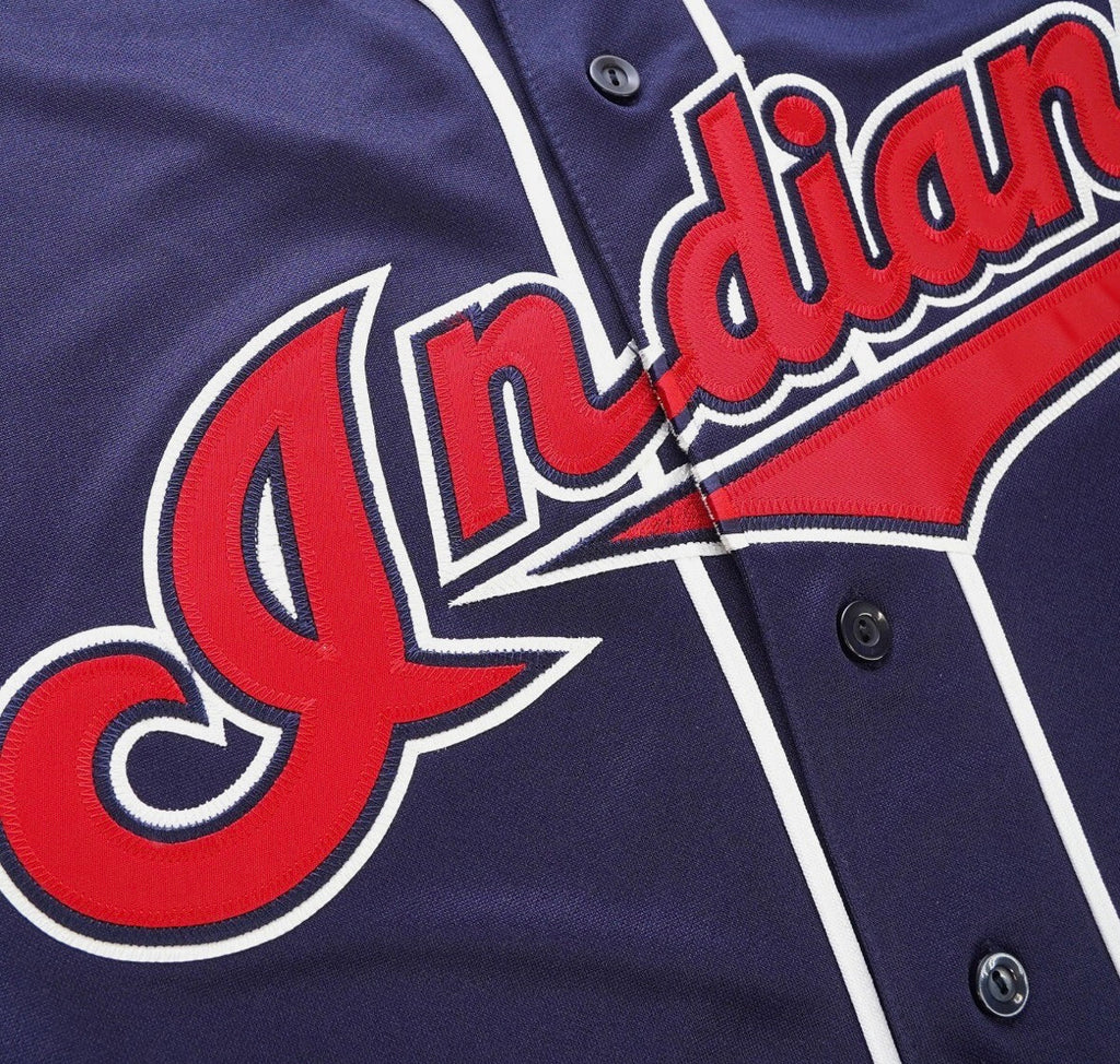 CC Sabathia Cleveland Indians Alt Navy Jersey w/ Team Patch product image 3