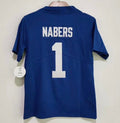 Malik Nabers YOUTH New York Giants Jersey 100 years patch product image 1